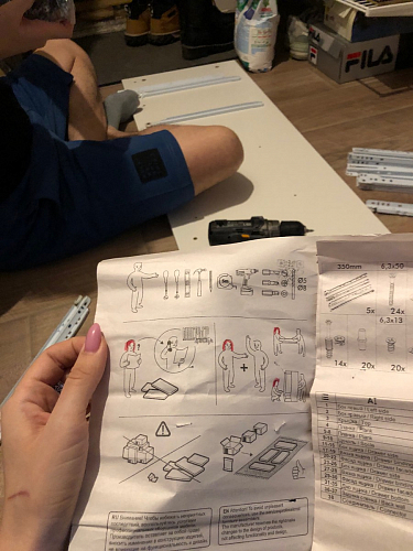 Комод Айден КМ06-1200 белый фото покупателя 8