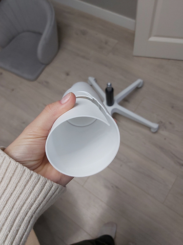 Компьютерное кресло Пард экокожа белый фото покупателя 187