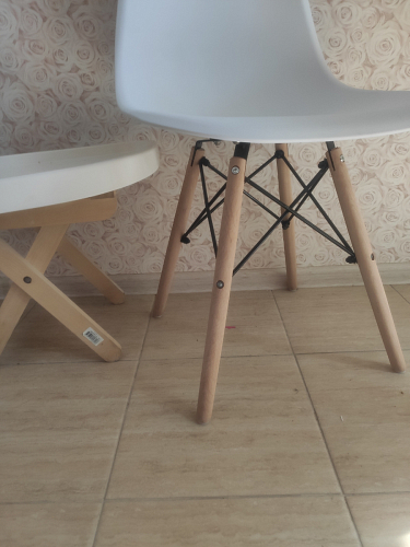 Пластиковый стул Eames PC-015 серый фото покупателя 394