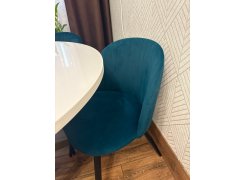 Стул на металлокаркасе Gabi 1 light purple / black фото покупателя 637