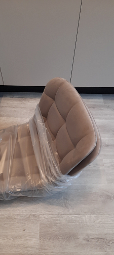 Стул на металлокаркасе Челси К крутящийся бирюзовый / черный фото покупателя 51