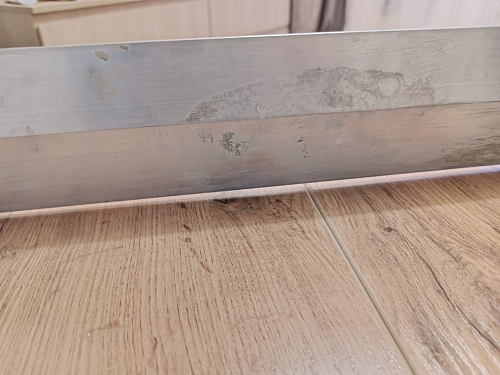 Стол Лота Лофт 140 25 мм черный матовый / бетон фото покупателя 175