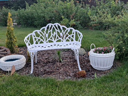 Скамейка Secret De Maison Strauss бронза фото покупателя 2