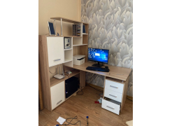 Компьютерный стол КС15 правый дуб сонома фото покупателя 28