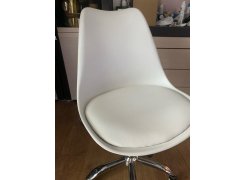 Компьютерное кресло Kolin с подушкой clear / white фото покупателя 137