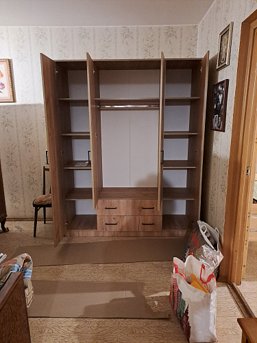 Шкаф Валетта ясень анкор светлый фото покупателя 2