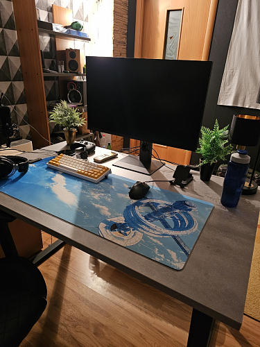 Деревянный стол Лота Лофт 140х80 белый матовый / бетон светлый фото покупателя 348