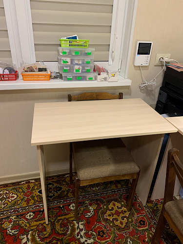 Стол письменный Kiwi белый  - Уцененный экземпляр фото покупателя 77