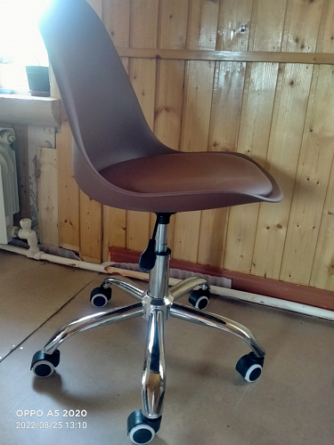 Компьютерное кресло Kolin с подушкой clear / white фото покупателя 182