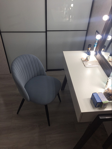 Стул на металлокаркасе Gabi green / black / silver фото покупателя 326