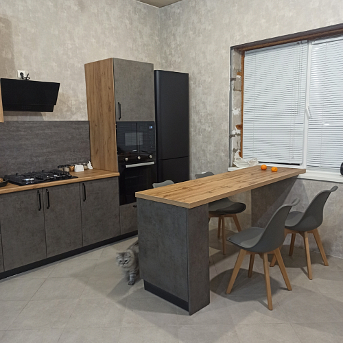 Деревянный стул Bonuss black / black фото покупателя 3