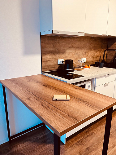 Барная стойка Дилан Лофт 120х60х90 бетон фото покупателя 178