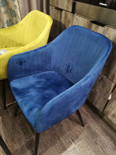 Стул на металлокаркасе Slam синий фото покупателя 26