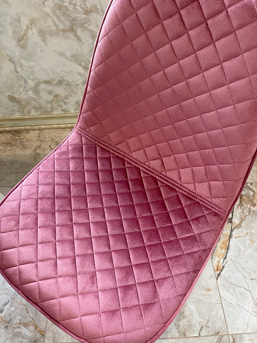 Стул на металлокаркасе Capri голубой фото покупателя 44