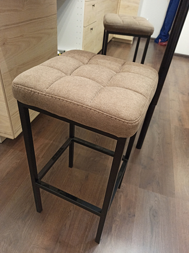 Полубарный стул Лофт мадера 20 / белый матовый фото покупателя 242