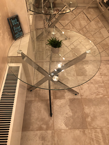 Стол Komo 90 Chrome фото покупателя 3