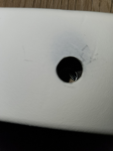 Письменный стол Битти Лофт 116х60х75 дуб вотан / белый матовый фото покупателя 118