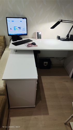 Компьютерный стол КСТ-109Л венге фото покупателя 94