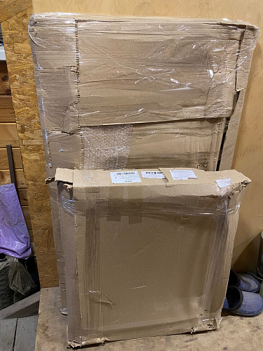 Деревянный стол Лота Лофт 120x75 дуб крафт табачный / черный матовый фото покупателя 771