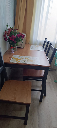 Обеденная группа Sonata/Соната антик / графит фото покупателя 12