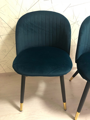 Стул на металлокаркасе Gabi 1 light purple / black фото покупателя 147