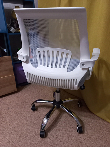 Компьютерное кресло Ergoplus blue / gray / white фото покупателя 13