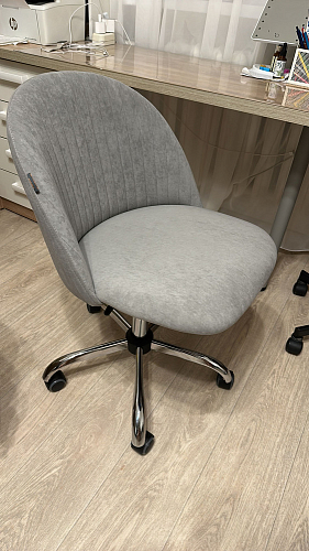 Компьютерное кресло Melody/Мелоди молочное фото покупателя 183