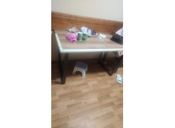 Стол Лота Лофт 140 25 мм юта / белый матовый фото покупателя 892