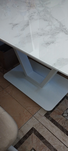 Стол на тумбе Бугун обсидиан / черный фото покупателя 9