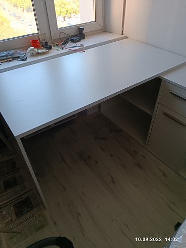 Письменный стол Лайт 03.245F белый гладкий 101 фото покупателя 177