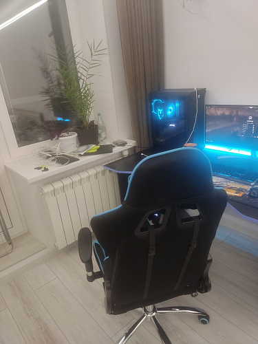 Компьютерное кресло Kano черное / красное фото покупателя 54