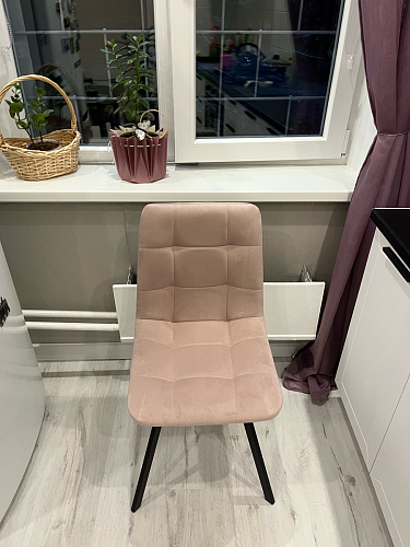 Стул на металлокаркасе Чилли синий / белый фото покупателя 732