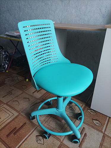 Компьютерное кресло Kiddy ткань серый фото покупателя 41