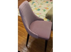 Стул на металлокаркасе Kora light blue / white фото покупателя 17