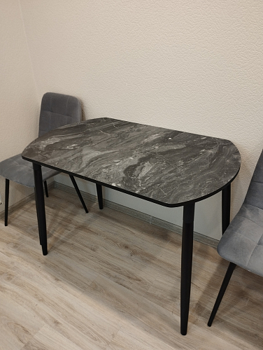 Стол раскладной Гуанг дуб юкон / черный фото покупателя 3