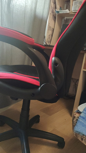 Компьютерное кресло Plast черный / голубой фото покупателя 11