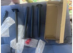 Стул на металлокаркасе Gabi 1 light purple / black фото покупателя 610