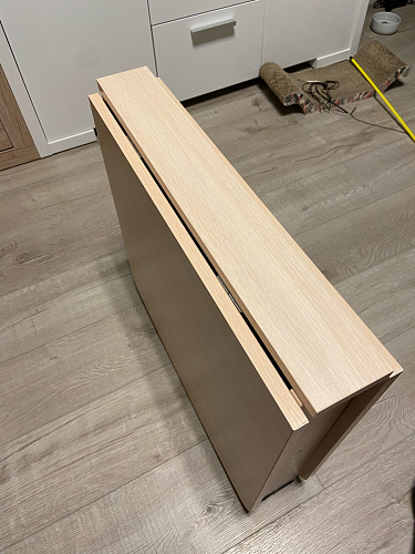 Стол-книжка СтК6 венге / дуб молочный высота 54 см фото покупателя 128