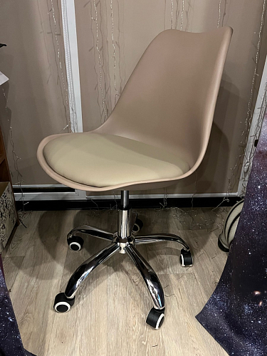 Компьютерное кресло Kolin с подушкой clear / white фото покупателя 407