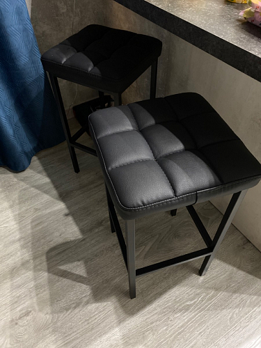 Барный стул Лофт катания минт / белый матовый фото покупателя 105