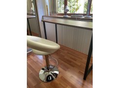 Барная стойка Дилан Лофт 120х40х90 бетон светлый фото покупателя 71