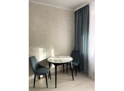 Стул на металлокаркасе Kora green / black фото покупателя 49