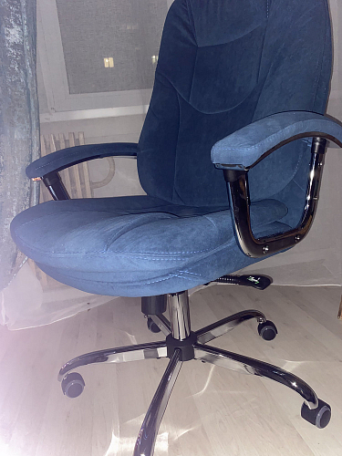 Компьютерное кресло Softy Lux розовое фото покупателя 2