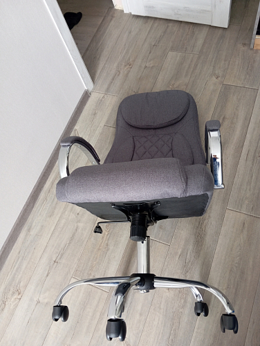 Компьютерное кресло Tron gray fabric фото покупателя 27