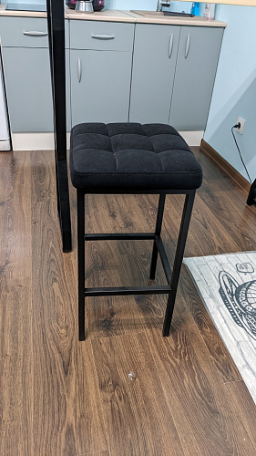 Барный стул Лофт катания лаванда / белый матовый фото покупателя 153