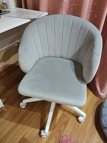 Компьютерное кресло Пард confetti silver серый / черный фото покупателя 6