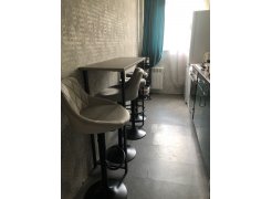 Барная стойка Дилан Лофт 120х40х90 бетон светлый фото покупателя 53