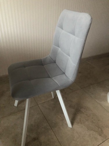 Стул на металлокаркасе Челси К крутящийся бирюзовый / черный фото покупателя 123