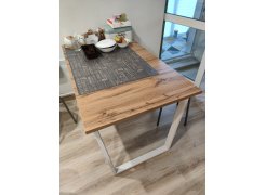 Стол Лота Лофт 140 25 мм черный матовый / бетон фото покупателя 652