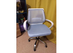 Компьютерное кресло Ergoplus белое / голубое фото покупателя 12